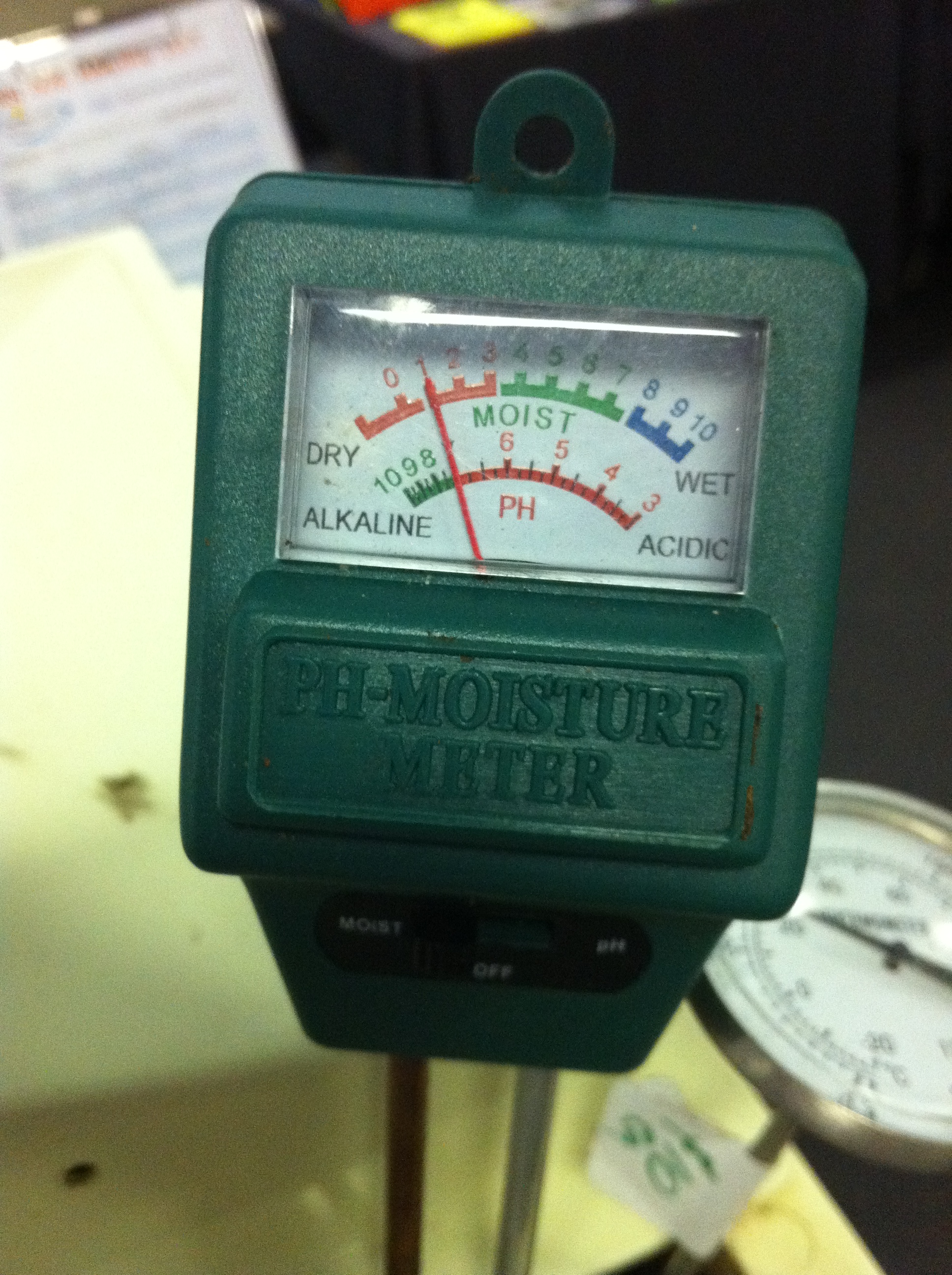 ph and moisture meter